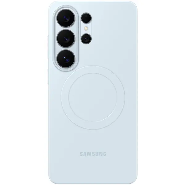Samsung Husa Protectie Spate pentru telefon Samsung Galaxy S26 Ultra, Slim Magnet Case, Albastru deschis
