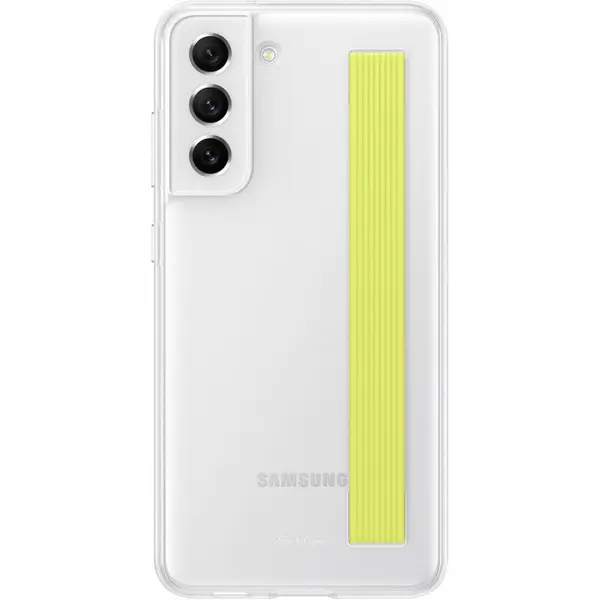 Samsung Husa Protectie Spate Samsung EF-XG990CWEGWW pentru Samsung Galay S21 FE (Alb)