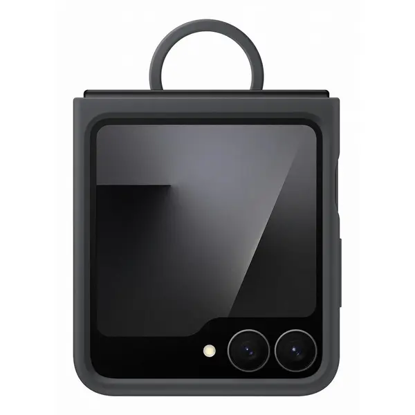 Samsung Husa Ring Case Samsung EF-PF741TBEGWW pentru Galaxy Flip7 FE, Negru