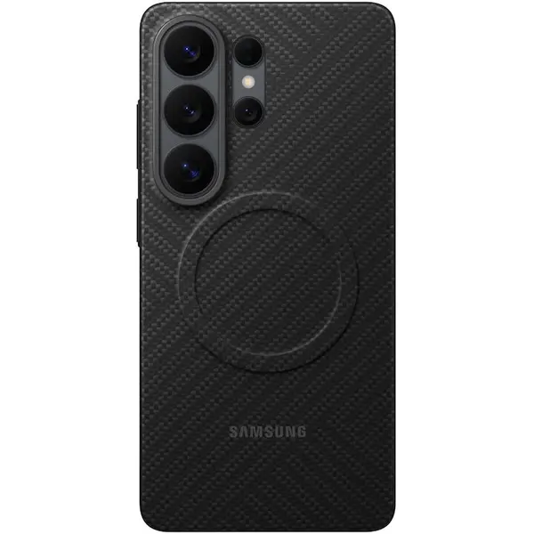 Samsung Husa telefon, Carcasa protectie spate Samsung Carbon Magnet Case (S948), pentru Galaxy S26 Ultra, Negru
