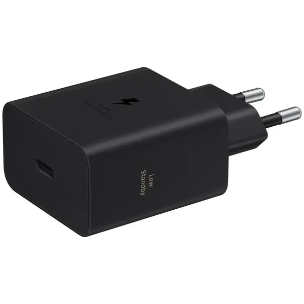 Samsung Incarcator Retea Samsung, 60W, 3A, Low Standby T6010, Type-C, Negru