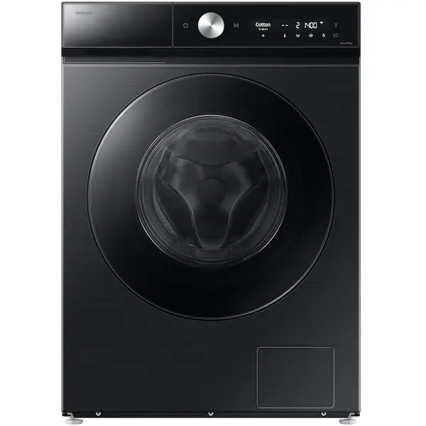 Samsung Masina de spalat rufe cu uscator Samsung Bespoke AI WD11DB8B85GBU4, Spalare 11 kg, Uscare 6 kg, 1400 RPM, Clasa D, AI Wash, Auto Dispense, AI Ecobubble, AI Control, Quick Bubble 39 min, WiFi, Negru