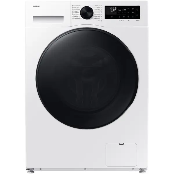 Samsung Masina de spalat rufe cu uscator Samsung WD11DG5B15BELE, Spalare 11 kg, Uscare 6 kg, 1400 RPM, Clasa D, AI Ecobubble, WiFi, Alb