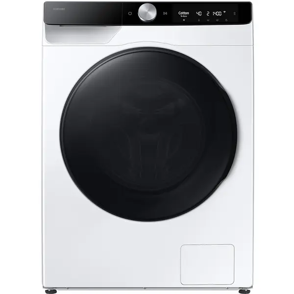 Samsung Masina de spalat rufe cu uscator Samsung WD90DG6B85BKU4, Spalare 9 kg, Uscare 6 kg, 1400 RPM, Clasa D, AI Wash, Auto Dispense, AI Ecobubble, AI Control, Super speed 39 min, WiFi, Alb