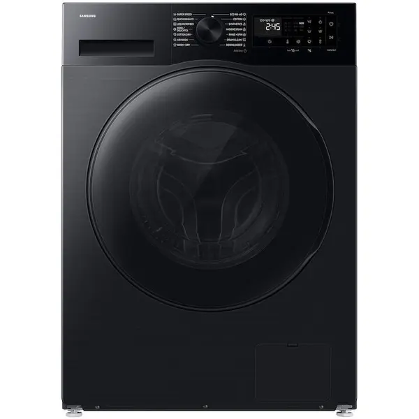 Samsung Masina de spalat rufe cu uscator Samsung WD90HG5U34BBLE, spalare 9 kg, Uscare 6 kg, Clasa A Spalare, Clasa D Spalare + Uscare, AI EcoBubble, AI Energy, Bubble Shot, Hygiene Steam, Negru