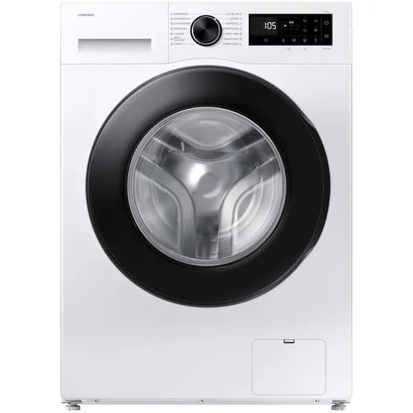 Samsung Masina de spalat rufe slim Samsung WW80FG5L32AELE 8 kg, 1200 rpm, Clasa A, Motor Digital inverter, AI Eco Bubble, WiFi SmartThings, AI Energy, Alba