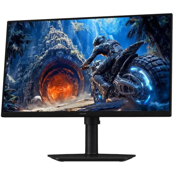 Samsung Monitor Gaming Samsung 25 LS25HG402EUXEN, IPS LED, Full HD 1920 x 1080, HDMI, DisplayPort, Pivot, 300 Hz, 1 ms, Negru