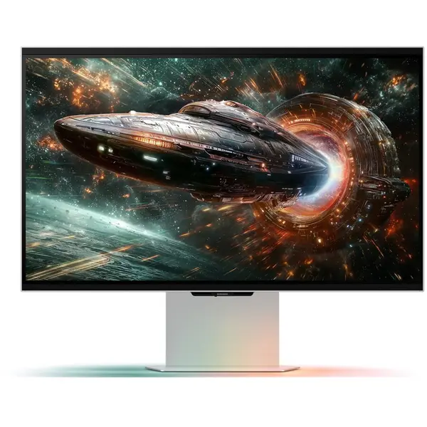 Samsung Monitor LED Gaming Samsung Odyssey 3D G9, LS27FG900XUXEN, 27 inch, UHD 4K, IPS, 1 ms, 165Hz, Argintiu