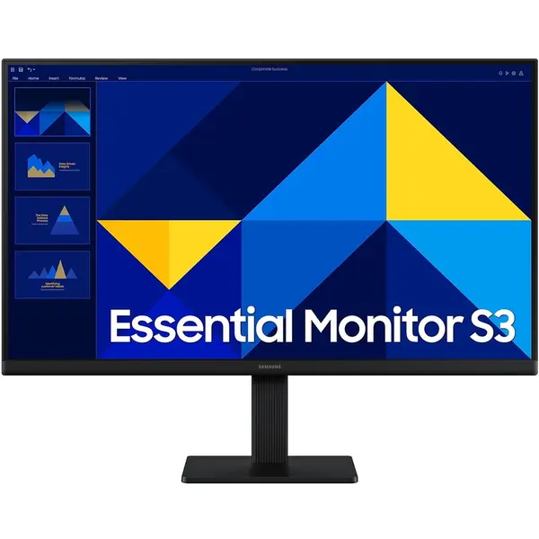 Samsung Monitor LED IPS SAMSUNG Essential S30GD LS27D304GAUXEN, 27, Full HD, 100Hz, Negru