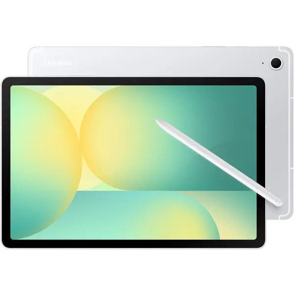 Samsung Samsung Galaxy Tab S10 FE 5G, 10.9 inch, Octa-Core, 8GB RAM, 128GB, 12MP, 13MP, 8000mAh, S Pen, Argintiu