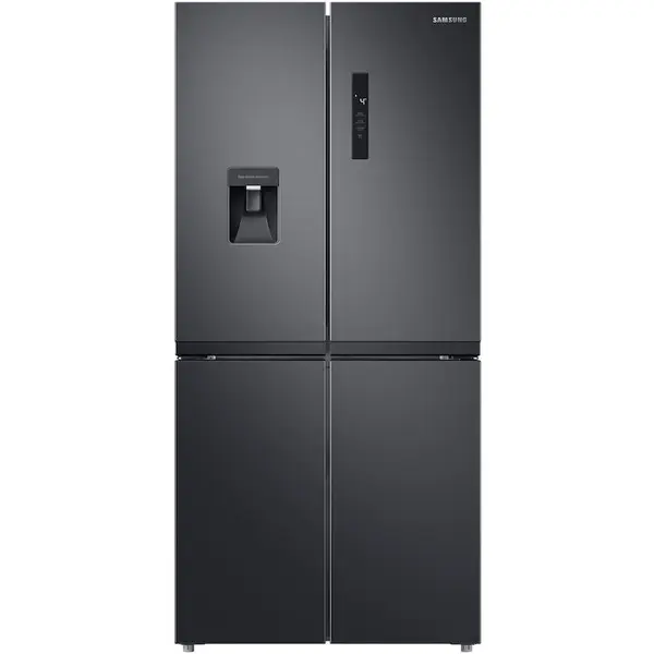 Samsung Side by Side Samsung RF48A401EB4/EO, 488L, Clasa E, H 179 cm, Dark Inox