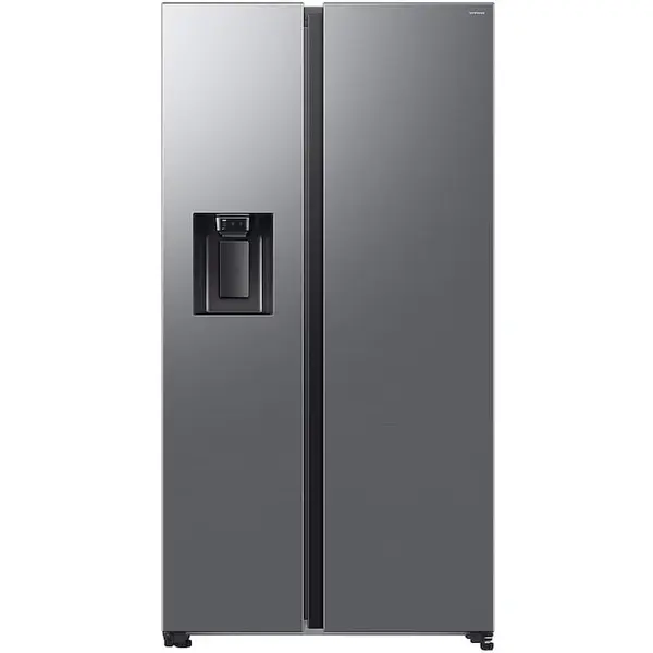 Samsung Side by side Samsung RS70F64KDTEO, Capacitate 640 l, SmartThings AI Energy, Full No Frost, Mono & Metal Cooling, Dozator de apa/gheata, Compresor Digital Inverter, Clasa D, H 178.4 cm, Inox
