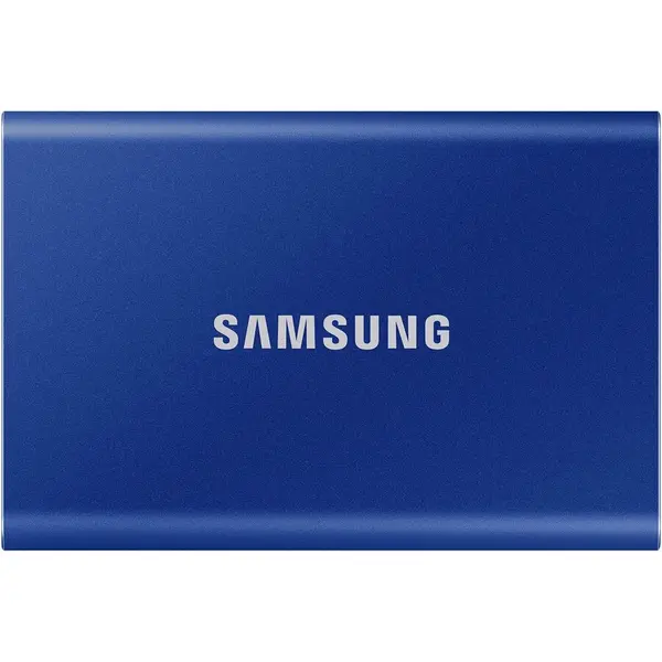Samsung SSD extern Samsung T7 portabil, 2TB, USB 3.2, Indigo Blue