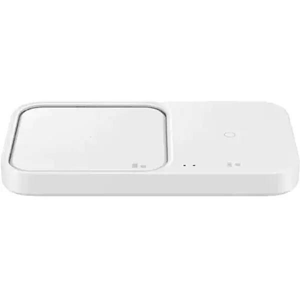 Samsung Stand de birou incarcare Fast Wireless Duo Charger (Max 15W), fara incarcator retea, Alb