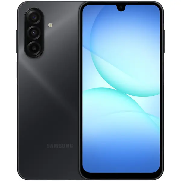 Samsung Telefon mobil Samsung Galaxy A17, Dual SIM, 6GB RAM, 128GB, 4G, Negru