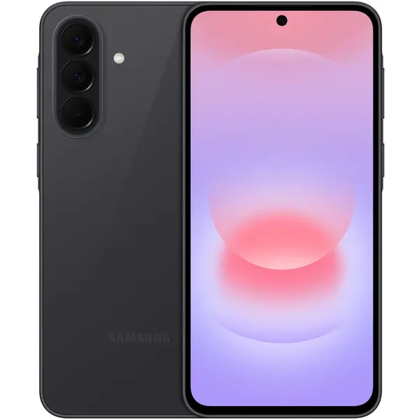 Samsung Telefon mobil Samsung Galaxy A37, Dual SIM, 6GB RAM, 128GB, 5G, Gri Carbune