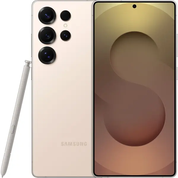 Samsung Telefon mobil Samsung Galaxy S25 Ultra, 6.9 inch, 12GB RAM, 1TB, 5G, Dual SIM, 12MP/50MP+200MP+50MP+10MP, 5000mAh, Titanium, Roz-Auriu