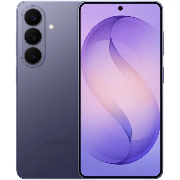 Samsung Telefon mobil Samsung Galaxy S26, Dual SIM, 12GB RAM, 256GB, 5G, Cobalt Violet