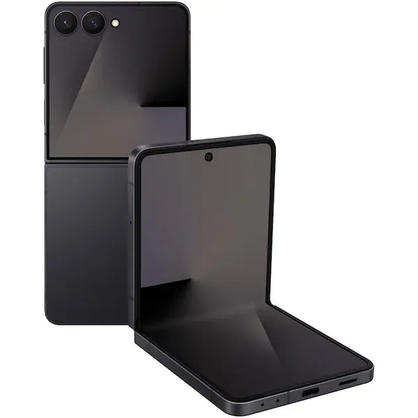 Samsung Telefon mobil Samsung Galaxy Z Flip7, 12GB RAM, 256GB, 5G, Negru