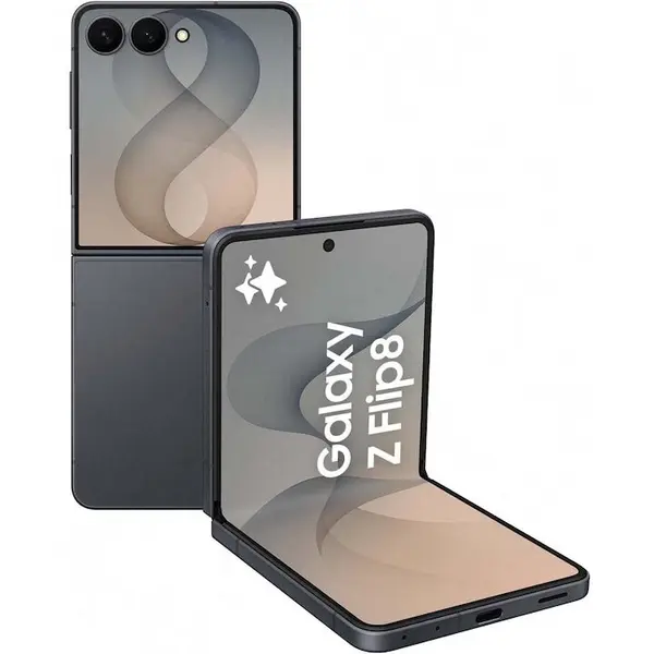 Samsung Telefon mobil Samsung Galaxy Z Flip8, 12GB RAM, 512GB, 5G, Graphite