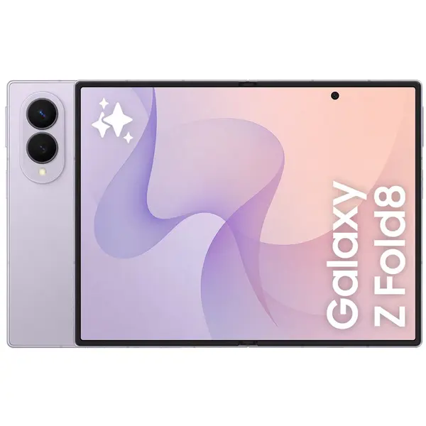 Samsung Telefon mobil Samsung Galaxy Z Fold8, 12GB RAM, 256GB, 5G, Lavender