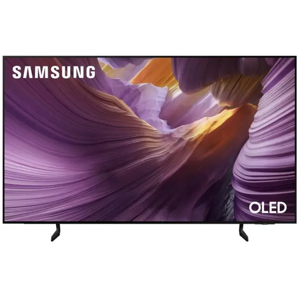 Samsung Televizor OLED Samsung 139 cm (55) QE55S85FA, Ultra HD 4K, Vision AI, Smart TV, WiFi, CI+, Negru