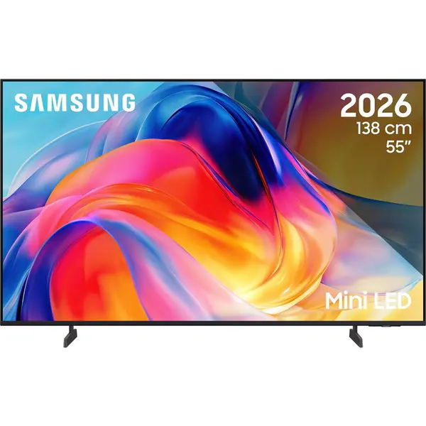 Samsung Televizor Samsung MiniLED 55M72H, 138 cm, Smart, 4K Ultra HD, Clasa F (Model 2026), Negru