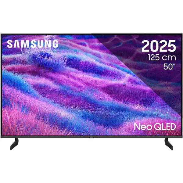 Samsung Televizor Samsung MiniLED Neo QLED 50QN80F, 125 cm, Smart, 4K Ultra HD, Clasa G (Model 2025), Argintiu