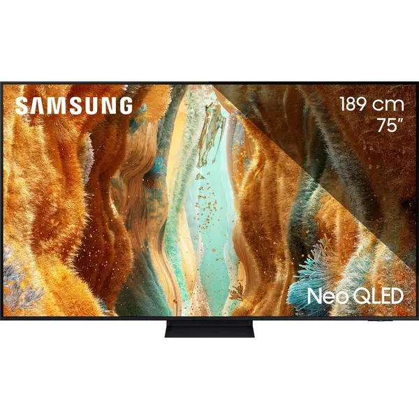 Samsung Televizor Samsung MiniLED Neo QLED 75QN70F, 189 cm, Smart, 4K Ultra HD, Clasa D (Model 2026), Negru