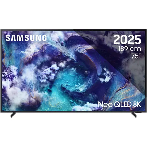 Samsung Televizor Samsung MiniLED Neo QLED 75QN900F, 189 cm, Smart, 8K, 100 Hz, Clasa G (Model 2025), Negru