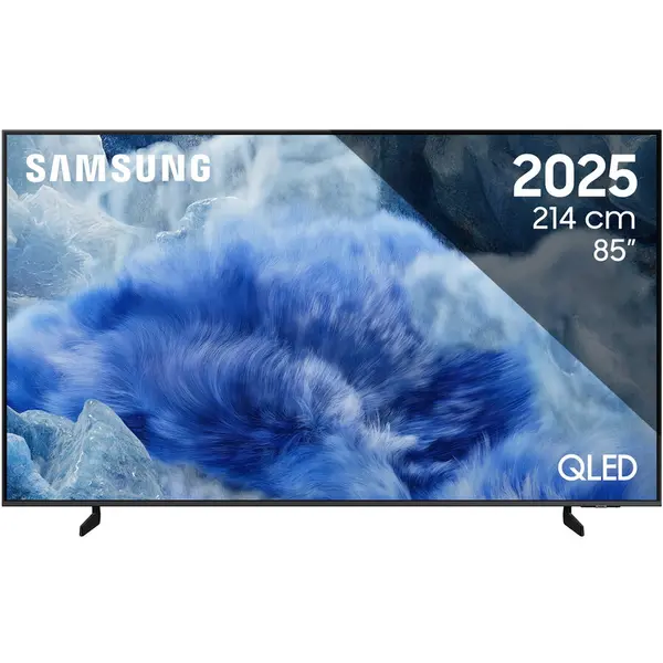 Samsung Televizor Samsung QLED 85Q8F, 214 cm, Smart, 4K Ultra HD, Clasa E (Model 2025), Negru