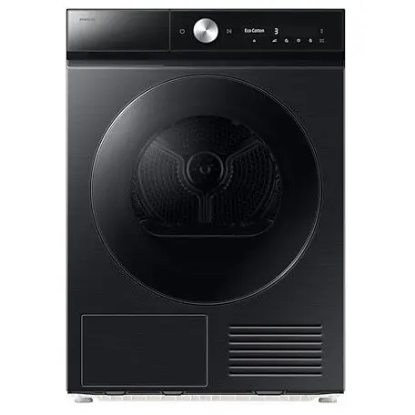 Samsung Uscator de rufe Samsung DV90DB8845GBU4, pompa de caldura, 9 kg, Clasa A, SmartThings, AI Control, Hygiene Care, AI Dry, Silent Dry, WiFi , Negru