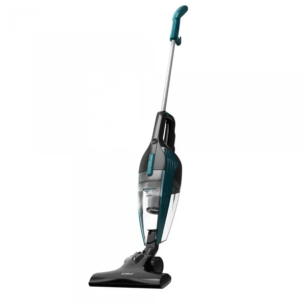 Samus Aspirator 2 in 1 Samus Stickletto Clean Pro, 600W, Eco-type, rezervor 1.5 L, Filtru hepa lavabil, Negru-Turcoaz