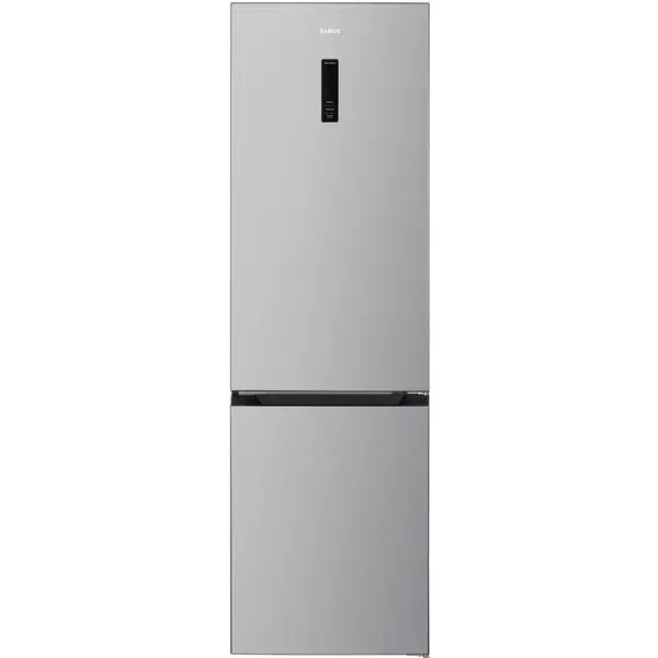 Samus Combina frigorifica Samus SCX526NFC, 377L, Clasa C, H 200.5 cm, Inox