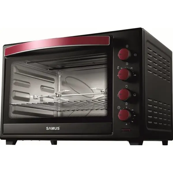 Samus Cuptor electric Samus CS60BRC2 2200W 60L Termostat reglabil Negru