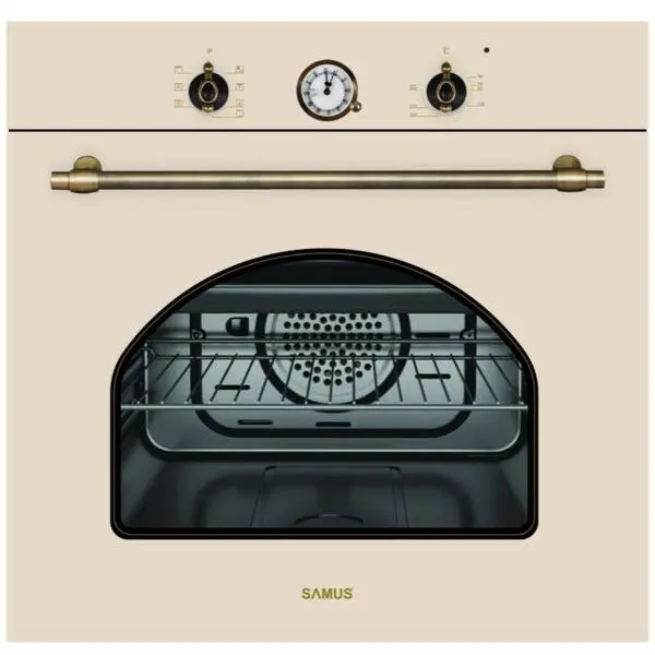 Samus Cuptor incorporabil Samus SC620VTV, 56L, design retro