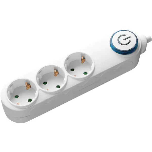 Samus Prelungitor Samus 3PI3-3680, 3 Prize, 3M, 3680 W, Intrerupator, Alb