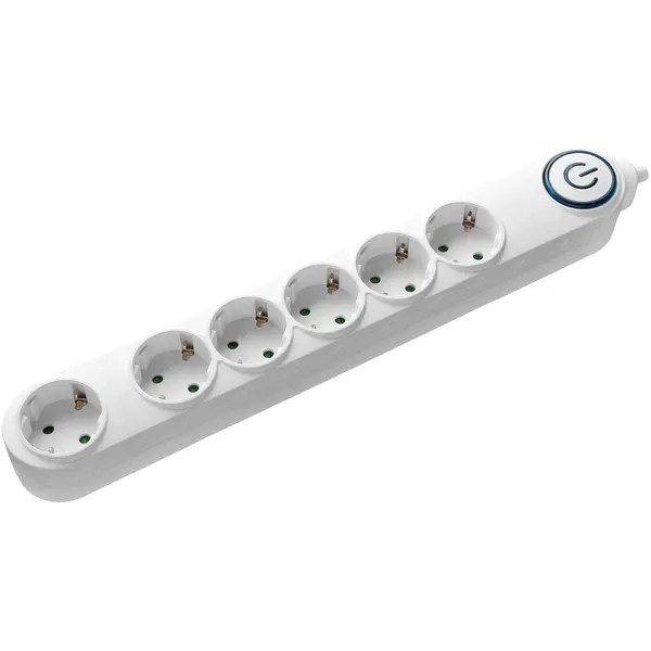 Samus Prelungitor Samus 6 prize Schuko, 3m, 3680w, 3x 1,5mmp, intrerupator, 6PI3-3680