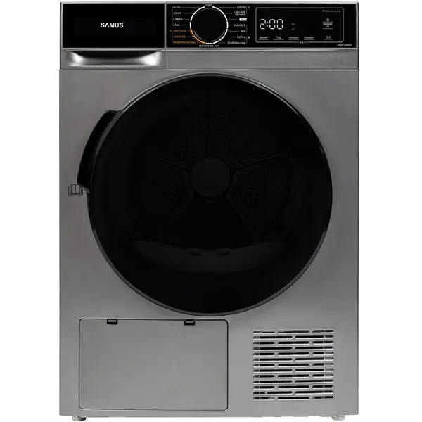 Samus Uscator de rufe Samus SADP-836DS, 8 kg, Clasa D, negru