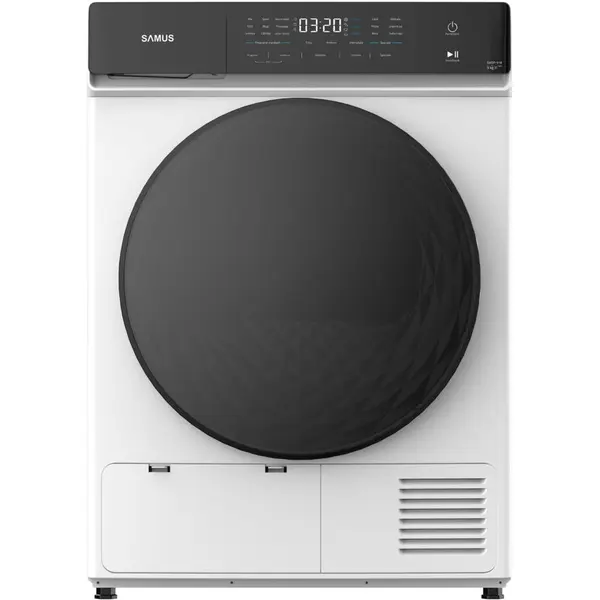 Samus Uscator de rufe Samus SWDP-918, 8 kg, Clasa E, Alb