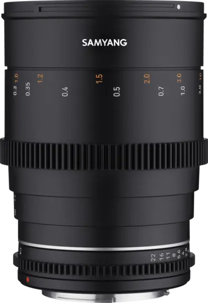 Samyang 35mm T1.5 VDSLR MK2 Fuji X Obiectiv video cinematic, Format APS-C, Diafragma T1.5, Filtru 77mm, Weather Sealing