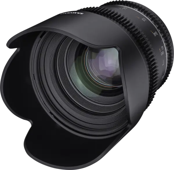 Samyang 50mm T1.5 VDSLR MK2 Canon EF Obiectiv video cinematic, Full Frame, Diafragma T1.5, Filtru 77mm, Weather Sealing