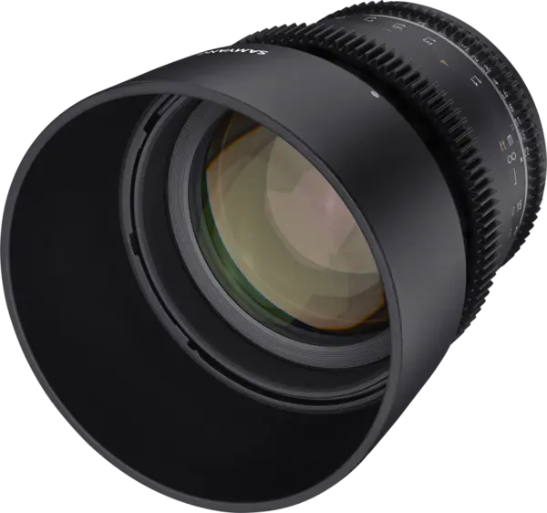 Samyang 85mm T1.5 VDSLR MK2 Sony FE Obiectiv video cinematic, Full Frame, Diafragma T1.5, Filtru 72mm, Weather Sealing