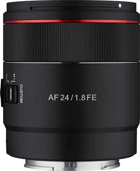 Samyang AF 24mm F1.8 FE Obiectiv foto mirrorless, Sony E-Mount, Full Frame, Ideal Astrofotografie, Liniar STM