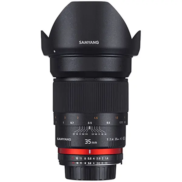 Samyang Obiectiv Samyang 35mm f/1.4 UMC AS lens for Sony, Negru