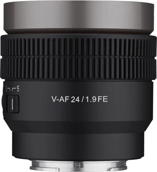 Samyang V-AF 24mm T1.9 Sony FE, Obiectiv video, cinematic, mirrorless, montura Sony