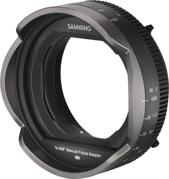 Samyang V-AF MF Adapter, Adaptor de focalizare manuala