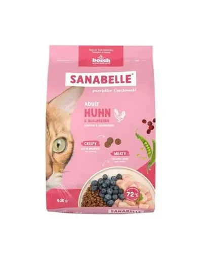 SANABELLE Adult 400 g hrană cu pui pentru pisici adulte
