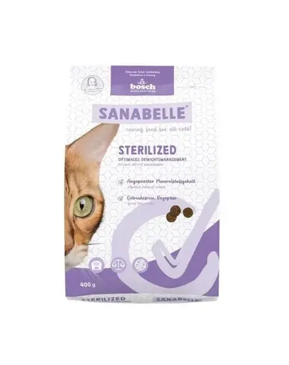 SANABELLE Sterilized 400 g hrană pentru pisici sterilizate