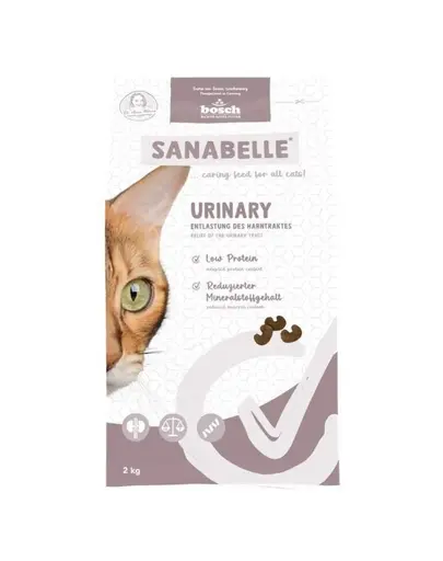 SANABELLE Urinary hrană pentru pisici cu sistem urinar sensibil, 2 kg